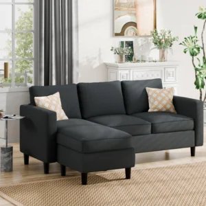 Kainon 73.6" 3-Seater Upholstered Sofa Couch
