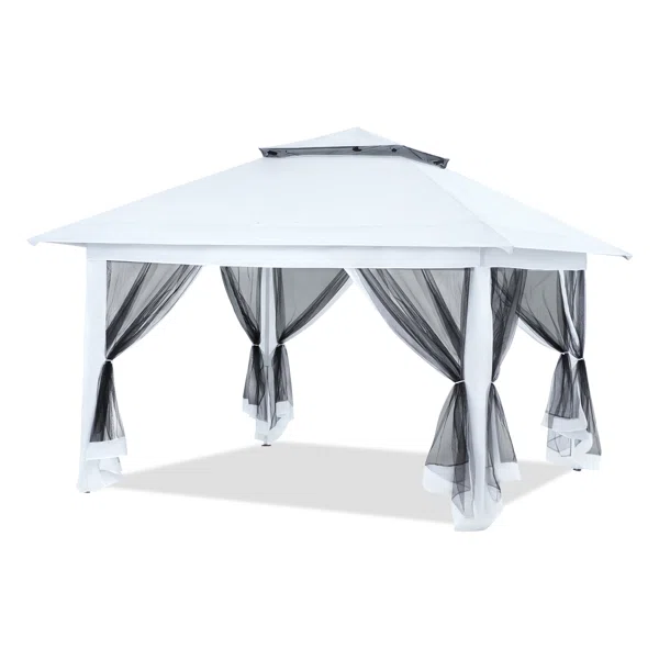 12 Ft. W x 12 Ft. D Metal Patio Gazebo - Image 3